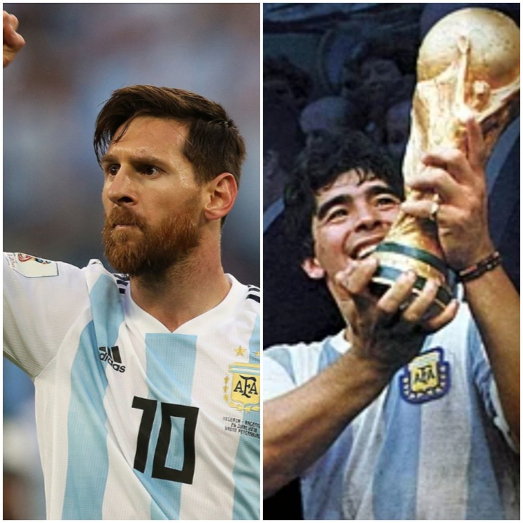 Argentina, Messi, Maradona